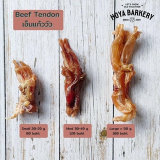 x1 Hoya Beef Tendon เอ็นแก้ววัว ลูกหมาทานได้ เกรดพรีเมี่ยม ออรแกนิค  แทะนาน ขัดฟัน พกพาง่าย