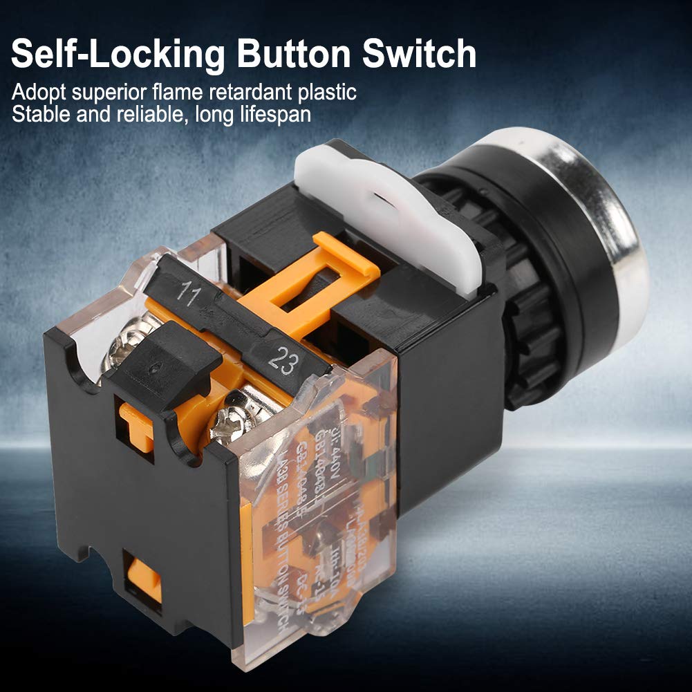 สวิตช์ตู้คอนโทรล-กดติด-กดดับ-push-button-switch-self-locking