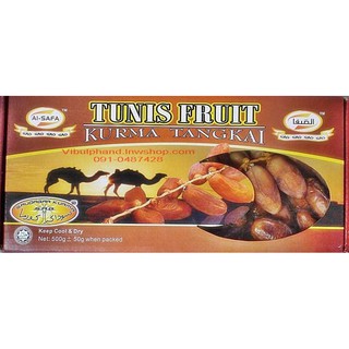 ภาพหน้าปกสินค้าTunis Fruit อินทผาลัม ทูนิส กล่อง 500 กรัม อินทผาลัม อบแห้ง ที่เกี่ยวข้อง