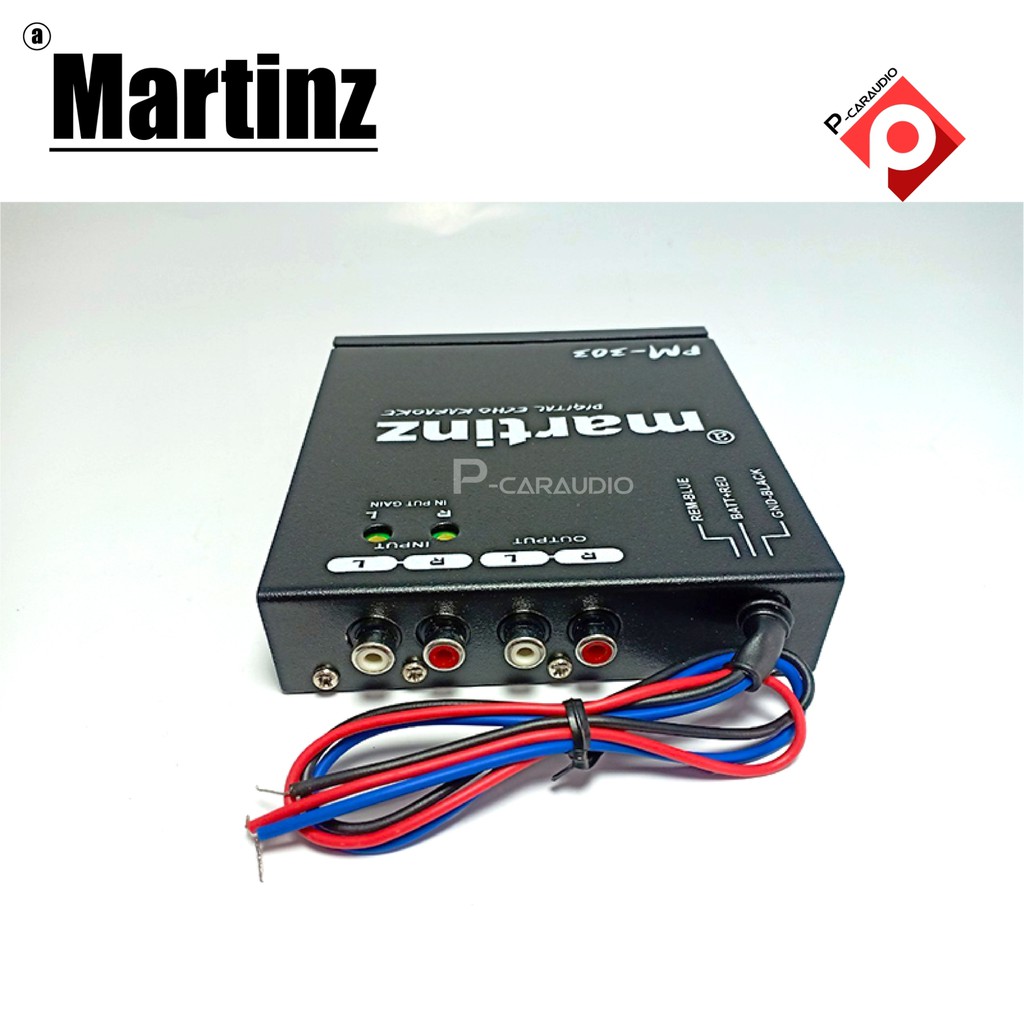 martinz-pm-303-ราคา540-บาท-ปรีคาราโอเกะ-ปรีแอมป์ติดรถยนต์คาราโอเกะปรีไมค์เสียงดี