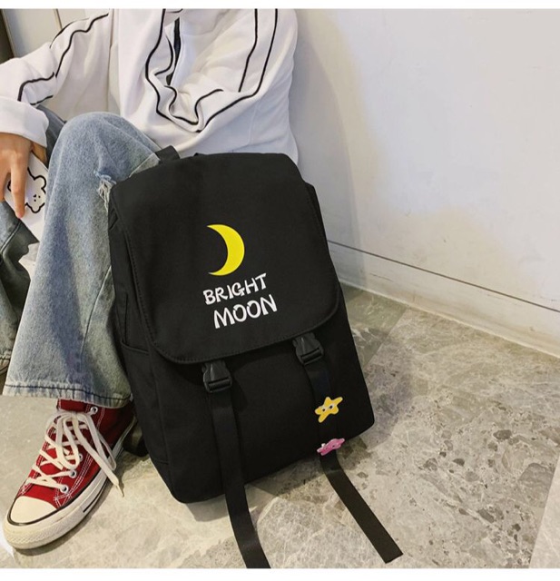 กระเป๋าผ้าปักลาย-fullmoon-backpack