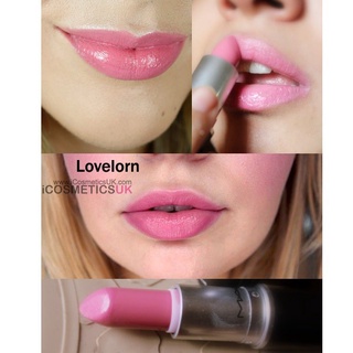 Beauty-Siam แท้ทั้งร้าน !! แบ่งขายลิปสติก MAC LIPSTICK สี LOVELORN แบ่งขายใส่กระปุก แถมแปรงทาลิปฟรี แท้100%