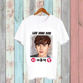 เสื้อยืดดารา Fanmade แฟนเมด คำพูด แฟนคลับ ศิลปินเกาหลี FCB40-14 อีจงซอก Lee Jong Suk