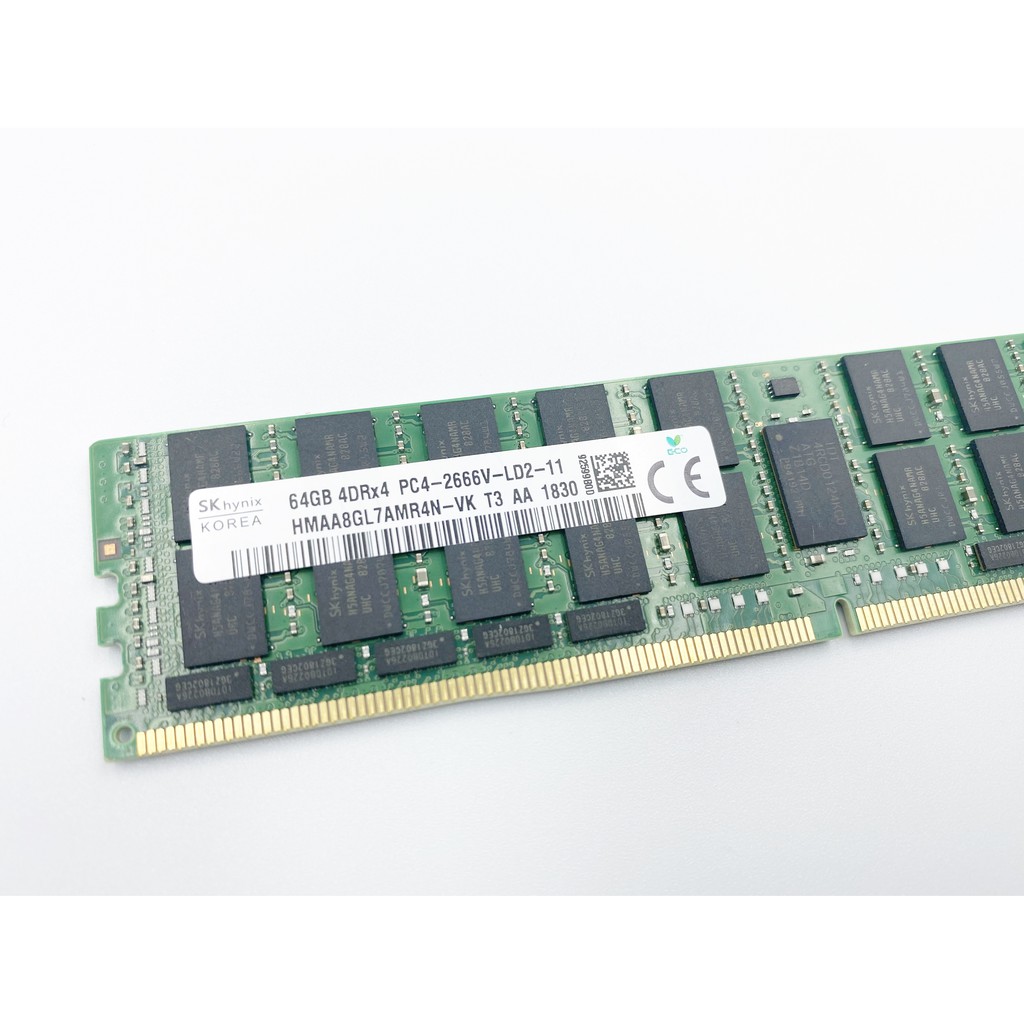 2666 MHz DDR4 Micron 32GB DDR4-2666 PC4-21333 ECC Server Memory