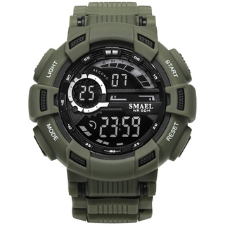 Sport Watches Camouflage Watch Band SMAEL Men Watch 50m Waterproof Top S Shock Watch Men LED 1366 Digital Wristwatches M