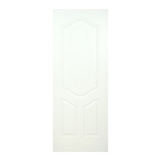 Interior door HDF DOOR W SUVARNABHUMI 80X200CM WHITE Door frame Door window ประตูภายใน ประตูภายในHDF W สุวรรณภูมิ 80x200