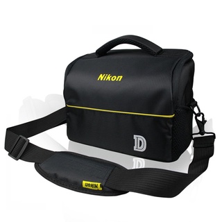 สินค้า QIAOYUE  พร้อมส่ง คลาสสิกกล้องกระเป๋ากล้อง กระเป๋าเก็บกล้อง กระเป๋ากล้อง Classic Nikon Camera DSLR Shoulder Bag