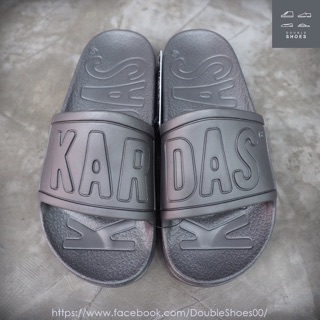 รองเท้าแตะแบบสวม Kardas รุ่น Rubbersoul สีเทาเมทัลลิก ไซส์ 5-10