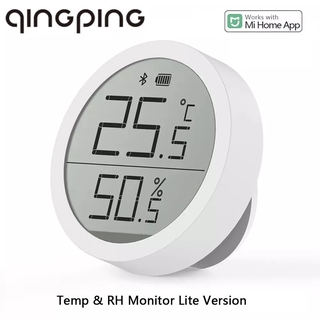 ภาพหน้าปกสินค้าXiaomi Qingping Bluetooth Thermometer Hygrometer Temperature and Humidity Sensor Data Storage E-Link Ink Screen Lite Edition ที่เกี่ยวข้อง