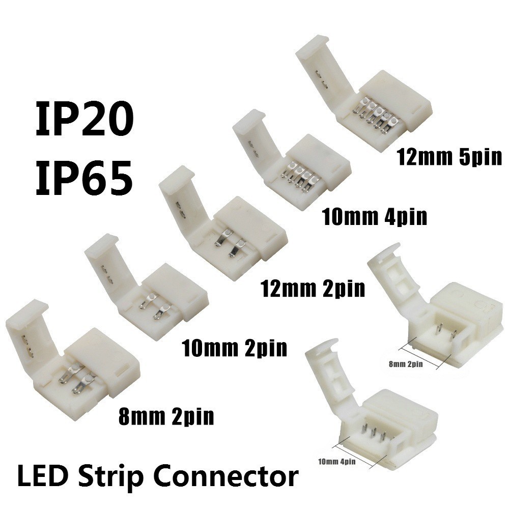 ภาพหน้าปกสินค้าขั้วต่อสายไฟ LED IP20/IP65 8มม.-2pin 10มม.-2pin 10มม.-4pin 10มม.-5pin 12มม.-5pin สําหรับเชื่อมต่อฟรีเชื่อม จากร้าน jack05777.th บน Shopee