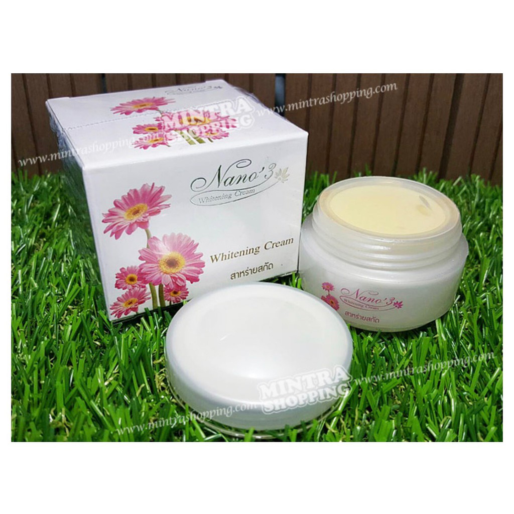 nano3-whitening-cream-ครีมนาโน3-ครีมนาโนเขียว-ครีมนาโนขาว