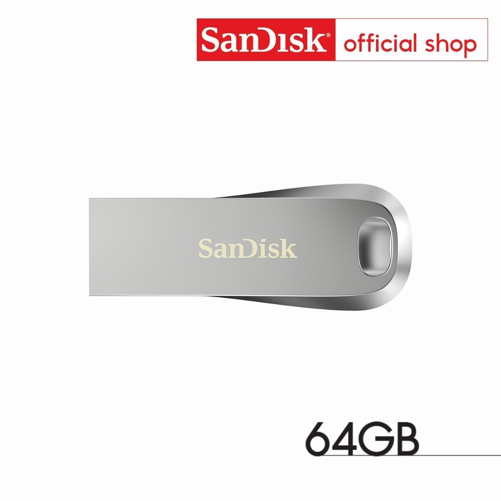 ภาพหน้าปกสินค้าSANDISK FLASH DRIVE ULTRA LUXE USB 3.1 แฟลชไดร์ฟ 64GB (SDCZ74_064G_G46) จากร้าน sandisk_thailand_officialshop บน Shopee