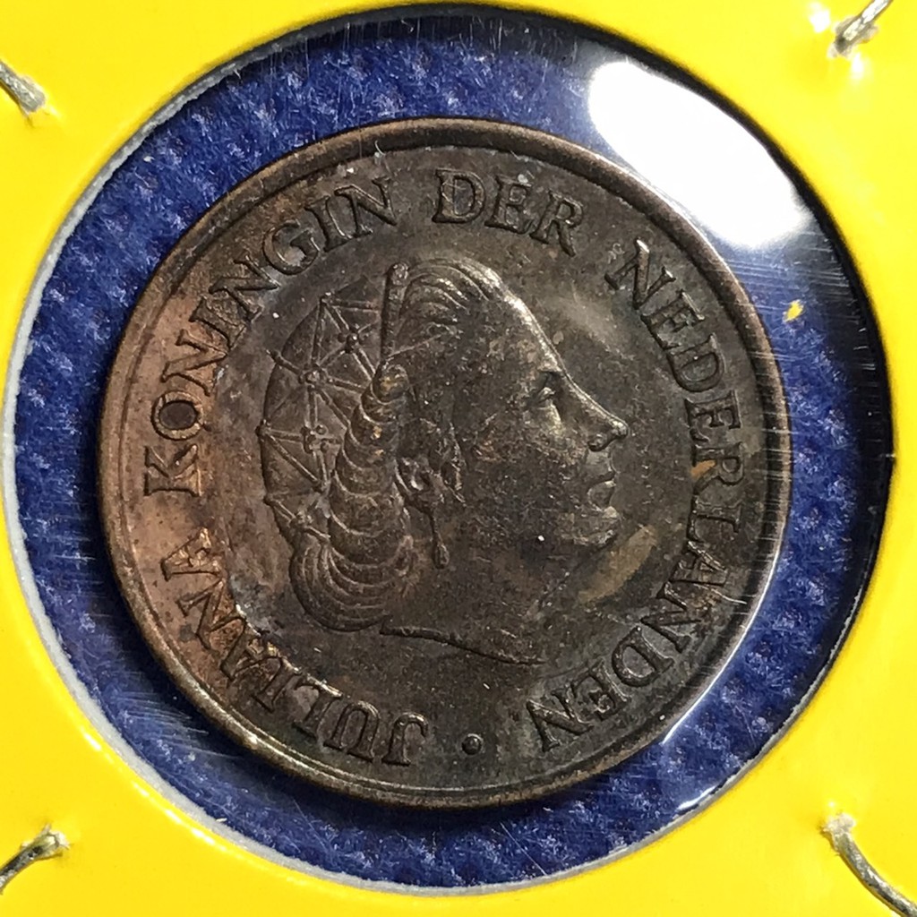 เหรียญเก่า-14360-ปี1964-เนเธอร์แลนด์-5-cent-เหรียญสะสม-เหรียญต่างประเทศ