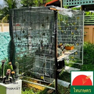 ภาพขนาดย่อของภาพหน้าปกสินค้าสแลนสีเงิน แสลนอลูมิเนท ตาข่ายกรองแสงสีเทา อลูมิเนต แบบ 50% และ 80% แสลนเงิน จากร้าน thaikaset บน Shopee