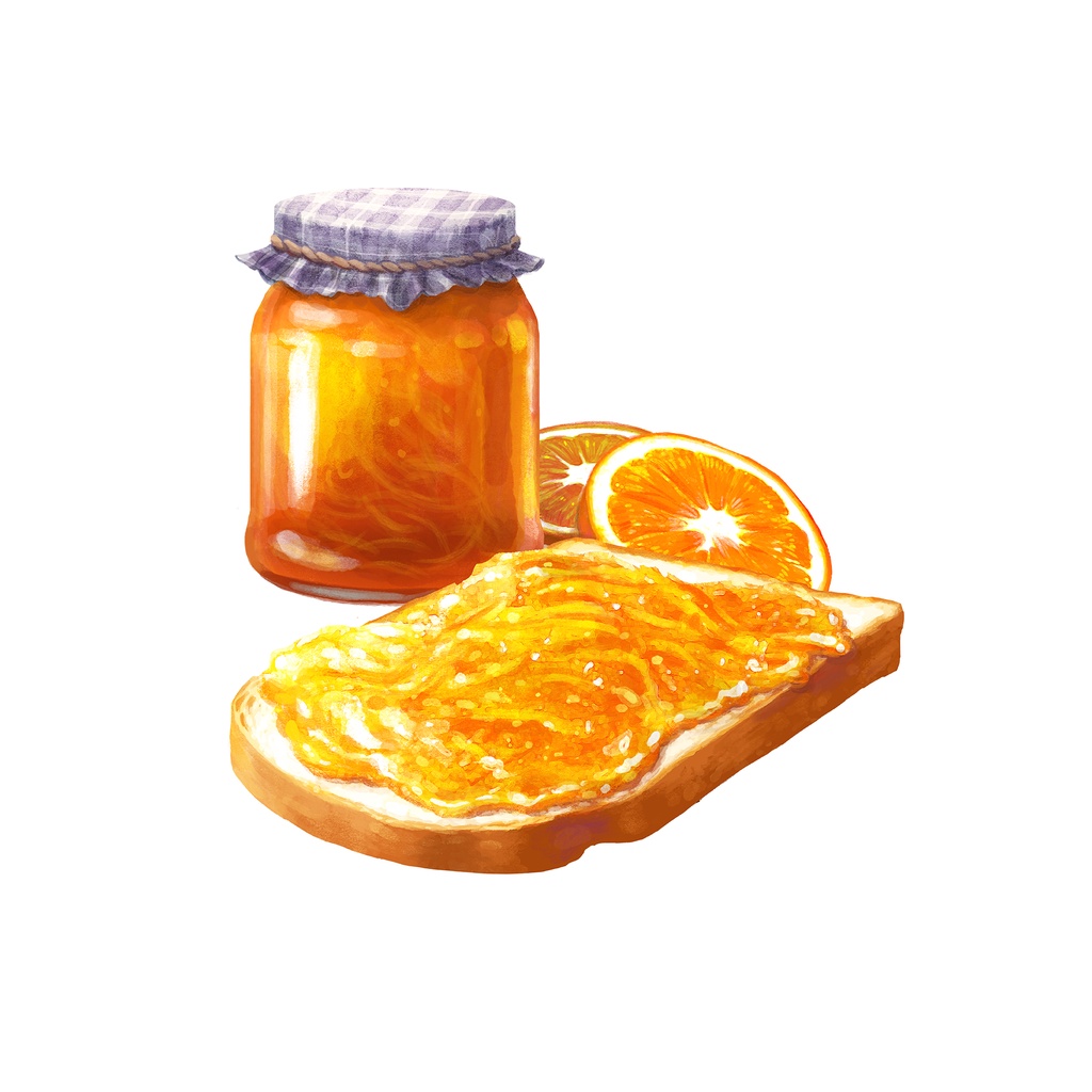 orange-marmalade-flavor-library-กลิ่นผสมอาหารนำเข้าจากต่างประเทศ