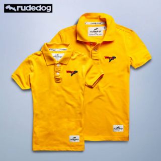 เสื้อโปโล รูทด็อก สีเหลือง รุ่น Superdog