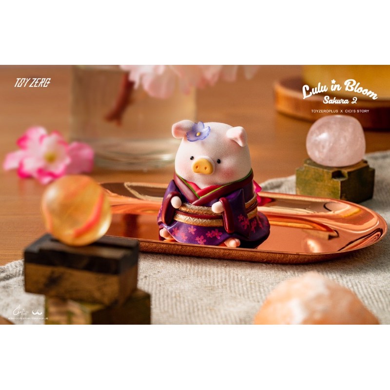 ภาพสินค้า️พร้อมส่ง...แบบสุ่ม ️TOYZERO+  Lulu The Piggy in Bloom Sakura 2 Blind Box Series จากร้าน mdc.toys.shop บน Shopee ภาพที่ 4