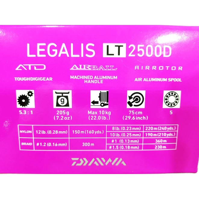 รอกสปินไดว่า-daiwa-legalis-lt-new2021-ของแท้100