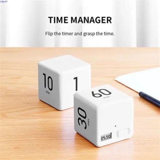 แบบพกพา Cube Timer Digital Kitchen Timer นับถอยหลัง Alarmtiming Time Management สำหรับการศึกษากีฬาทำอาหาร Gaming Office Bri