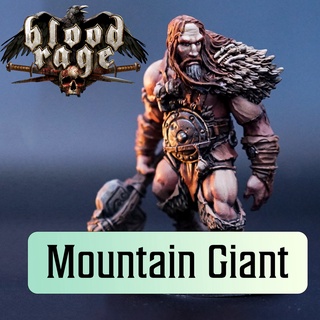 (Service Paint) Blood Rage : Mountain Giant board game เซอร์วิสเพ้นท์ Miniature