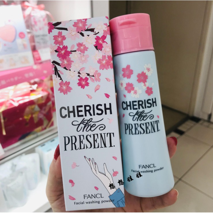 spot-japan-fancl-fancl-new-cherry-blossom-limited-no-added-moisturizing-smooth-moisturizing-โฟมทำความสะอาดผิวหน้า-50g