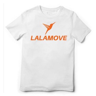 เสื้อยืด คอกลม แขนสั้น LALAMOVE EXPRESS คุณภาพส่งออก COTTON 100% NO.20 T SHIRT