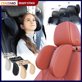 ภาพหน้าปกสินค้าCENZIMO หมอนรองคอในรถยนต์ ปรับระดับได้ 360° พร้อมตะขอเกี่ยว และที่วางโทรศัพท์ รองคอในรถ สำหรับเด็ก ผู้ใหญ่ หมอนรองหัวในรถ ใช้กับรถยนต์ได้ทุกรุ่น ซึ่งคุณอาจชอบสินค้านี้