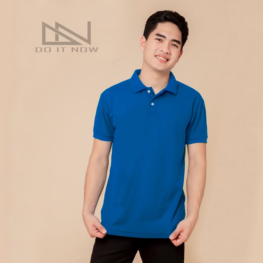 ภาพหน้าปกสินค้าเสื้อโปโลแขนจั๊ม สีฟ้าเข้ม (ชาย) By Doitnow สินค้าคุณภาพ จากแห่งผลิตโดยตรง