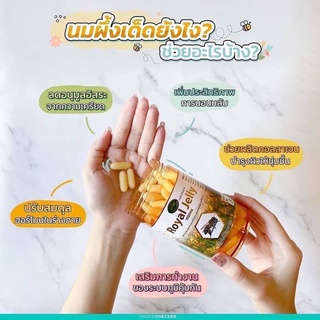 ภาพขนาดย่อของภาพหน้าปกสินค้าNature's King Royal Jelly Original ผลิตภัณฑ์เสริมอาหารนมผึ้ง 1000mg จากร้าน taadorly_medileen บน Shopee ภาพที่ 4