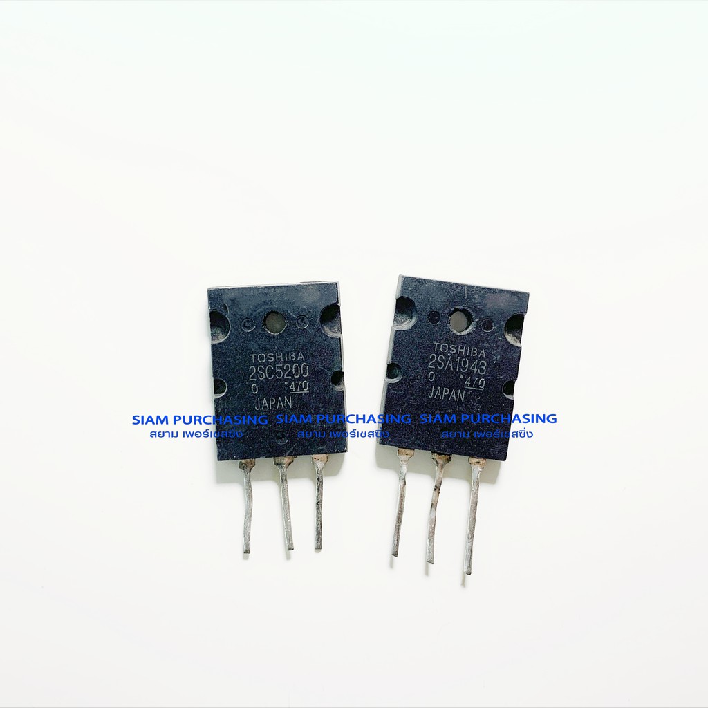 คู่-2sa1943-2sc5200-toshiba-ของถอด-a1943-c5200-1943-5200-สินค้าในไทย-ส่งเร็วทันใจ