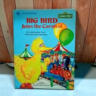 หนังสือปกแข็ง Big Bird Joins the Carnival มือสอง