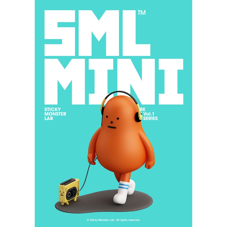 ขายแยก-sml-mini-figure-sticky-monster-lab-vol-1-walking-series