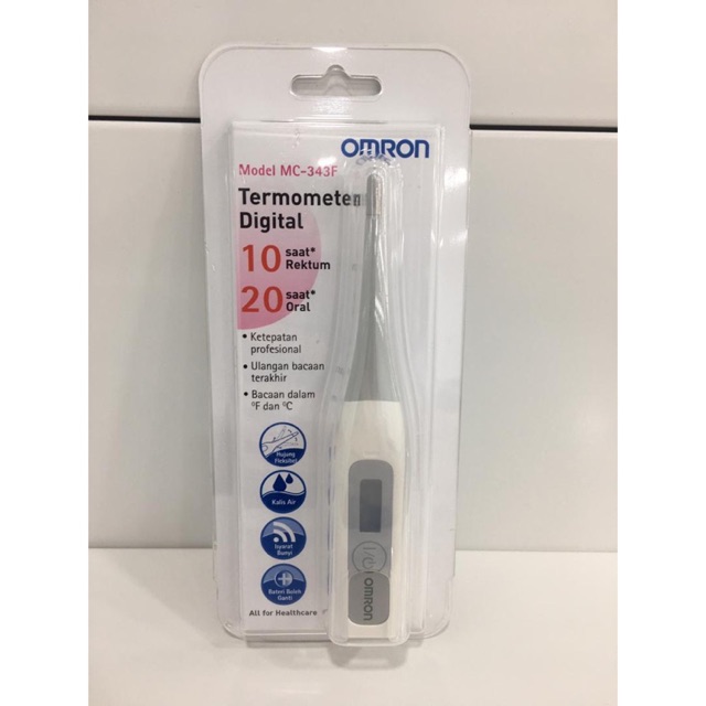 OMRON MC343F FLEXTIP FEVER DIGITAL THERMOMETER Shopee Thailand