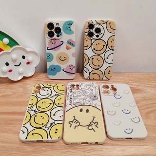 เคสโทรศัพท์ซิลิโคน TPU แบบนิ่ม ลายหน้ายิ้ม ทรงสี่เหลี่ยม สําหรับ Xiaomi Mi8 Mi 8 Pro Mi9 SE Mi9 Mi 9 Mi A3 Lite CC9 CC9E Mi Mix 2 2S 3 Mix3 Mix2 Mix2s