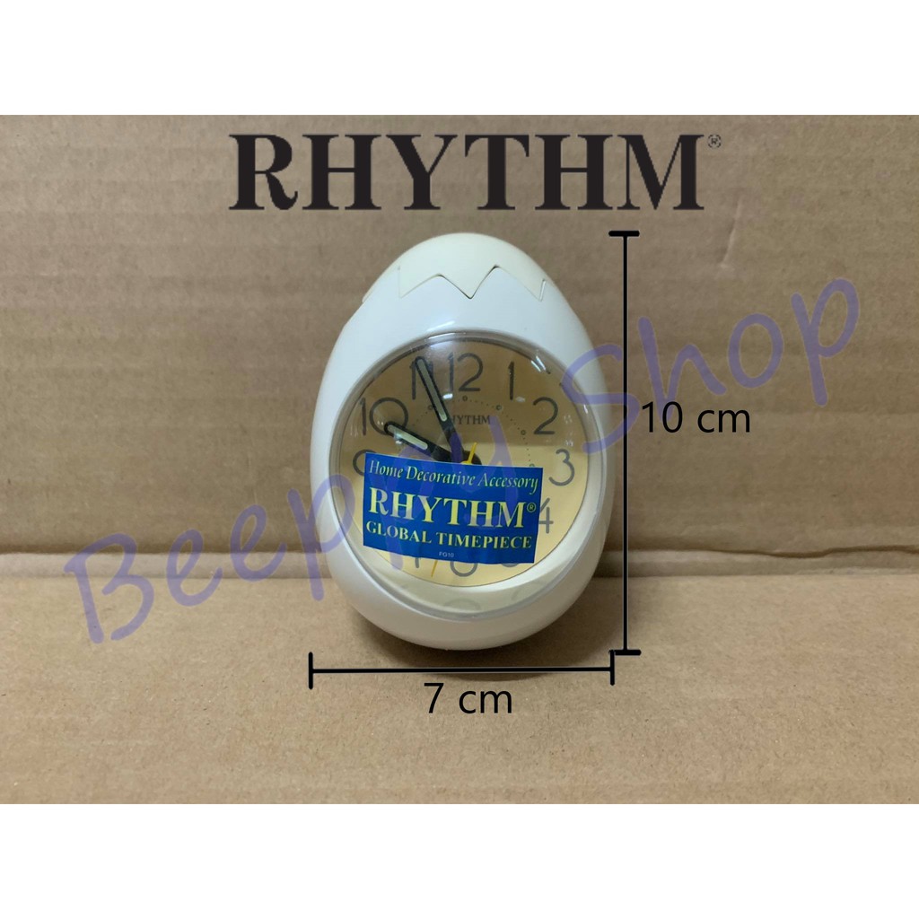 นาฬิกาตั้งโต๊ะ-นาฬิกาประดับห้อง-rhythm-รุ่น-4re886wt03-ของแท้