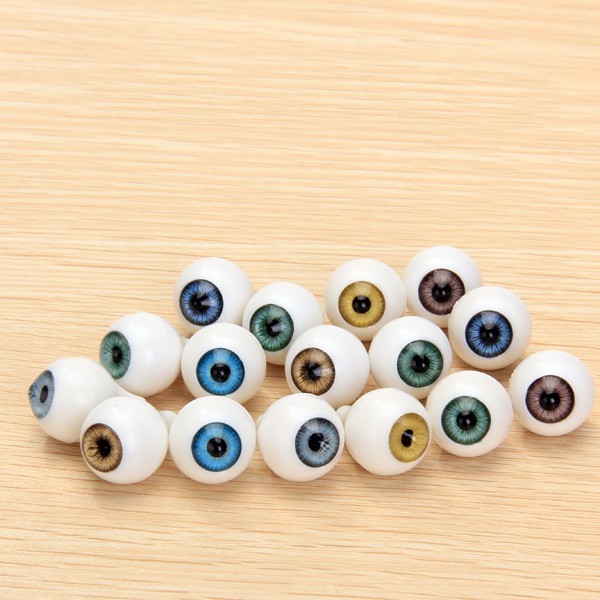ลูกตาปลอมสําหรับติดตกแต่งตาตุ๊กตา 14 มม. 8 ชิ้น | Shopee Thailand
