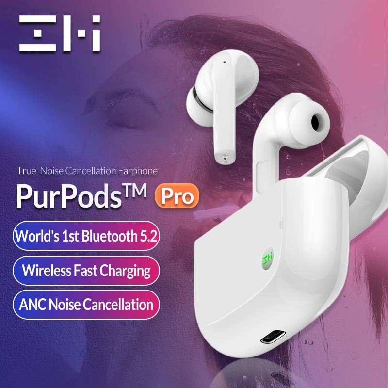 ZMI PurPods Pro World's first Bluetooth 5.2 True Wireless Earphones ANC ...