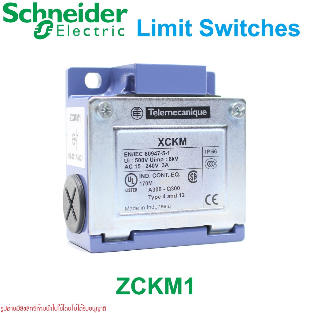 ZCKM1 Schneider Electric ZCKM1 LIMIT SWITCHES ZCKM1 Schneider Electric