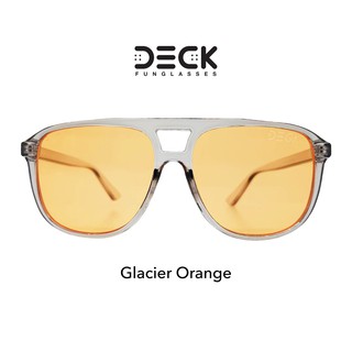 DECK แว่นตากันแดด รุ่น Glacier สีเลนส์ Orange เลนส์สีส้มใส *ของแท้ ประกันศูนย์*