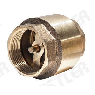 CHECK VALVE (วาล์วกันกลับ) ทองเหลือง ขนาด 1/2", 3/4", 1" นิ้ว  (สินค้ารับประกันคุณภาพ)