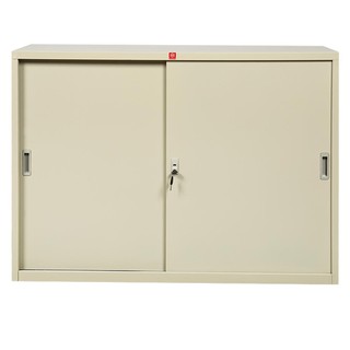 File cabinet CABINET STEEL SLIDING KSS-120-MC IVORY Office furniture Home & Furniture ตู้เอกสาร ตู้เหล็กบานเลื่อนทึบ KSS
