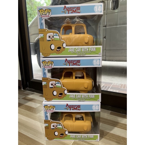 pop-funko-เรื่อง-adventure-time-jake-car-with-finn-14-ของแท้-100-มือหนึ่ง