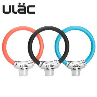 Ulac สายเคเบิ้ลล็อคจักรยาน โลหะผสมสังกะสี 2 คีย์ ขนาดเล็ก กันขโมย