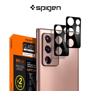 Spigen Note 20 Ultra Optic Lens Samsung Galaxy เลนส์กล้อง กระจกนิรภัย ป้องกันหน้าจอ (2 แพ็ค)