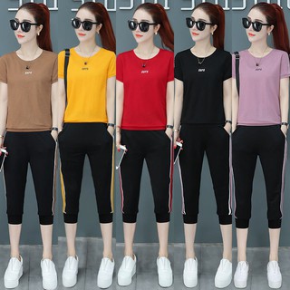 ชุดเซต 2 ชิ้น เนื้อผ้าพริ้ว ลื่น เย็นสบาย สินค้าราคาส่ง