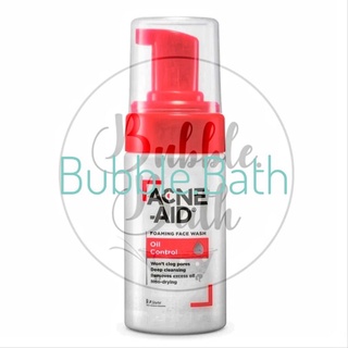 🔴🔴หมดอายุ01/2024🔴🔴Acne Aid Foaming Face Wash แอคเน่ เอด โฟมมิ่ง เฟซ วอช สูตร ออยทคอนโทรล 100ml.