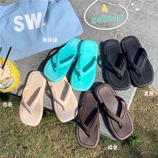 รองเท้าแตะหูหนีบ ใส่ไปชายหาด รุ่นใหม่ยางPE น้ำหนักเบา ไม่อับชื่น