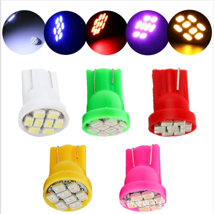 ไฟหรี่-led-t10-8smd-ชิป-หน้าตัด-มอเตอร์ไซด์-และรถยนตร์-1-หลอด-ส่องแผนที่-ส่องป้ายทะเบียน-12v-ไฟวัดบูส-ไฟเรือนไมล์