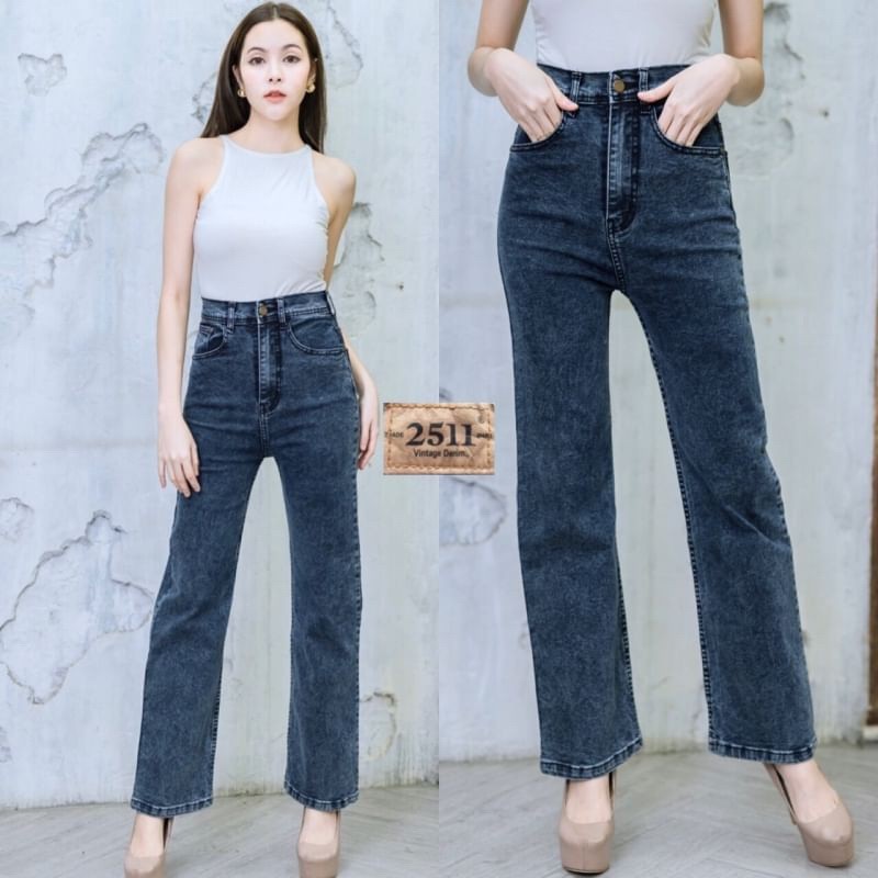 กางเกงยีนส์ผู้หญิง-กางเกงยีนส์แฟชั่น-2511jeans-by-bigboonshop