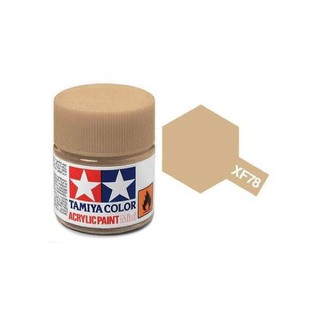 สีทามิย่าสูตรน้ำ Tamiya Acrylic XF78 Wooden Deck Tan 10ml